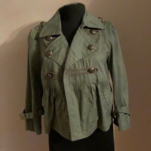 American Rag Cropped Band Jacket. Size M